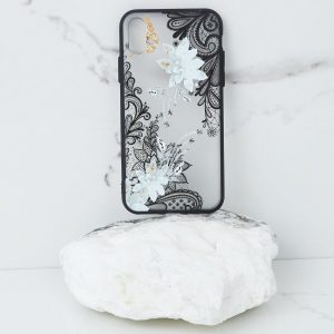 White & Black Case for iPhone X