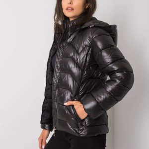 Ashlyn Black Quilted Jacket