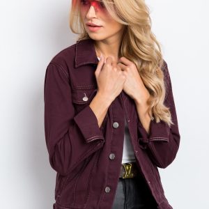 RUE PARIS Plum Jacket Daisy