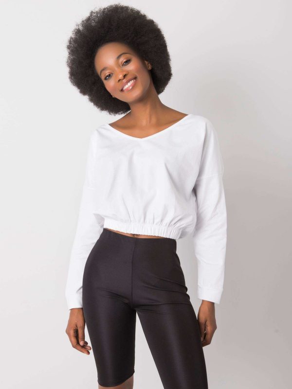 White cotton blouse Jaycee RUE PARIS