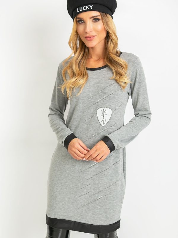 Grey Amour dress