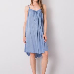 Dark blue dress with straps Polinne OCH BELLA