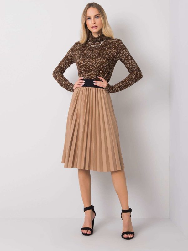 Beige skirt Frilly