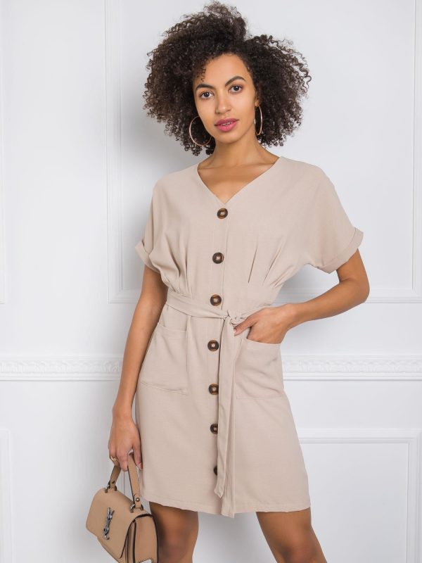 Beige dress Blake RUE PARIS