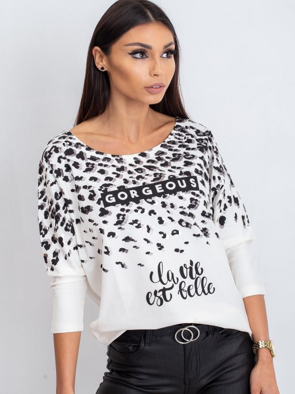 Ecru blouse Belle