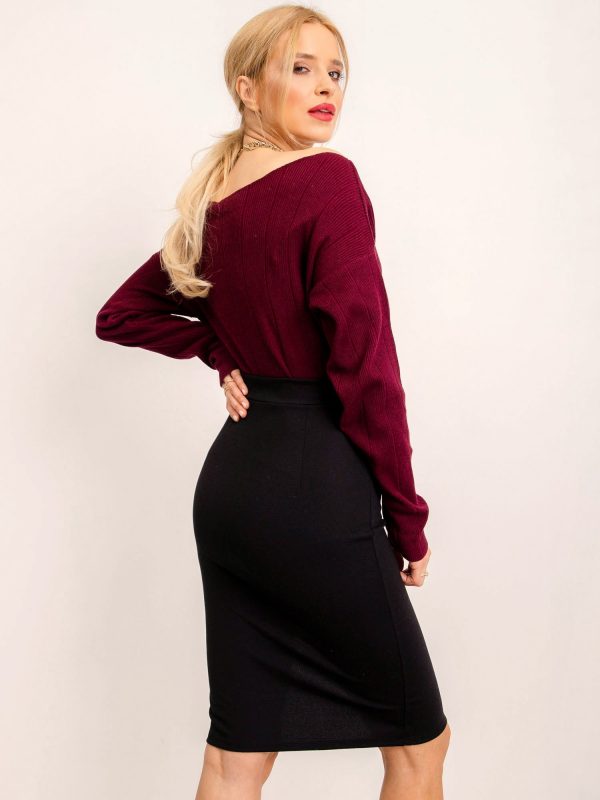 BSL Black Pencil Skirt