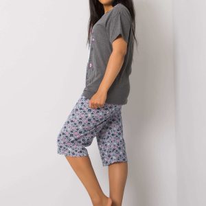 Plus Size Graphite Pyjamas