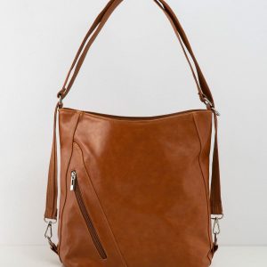 Brown women's city bag