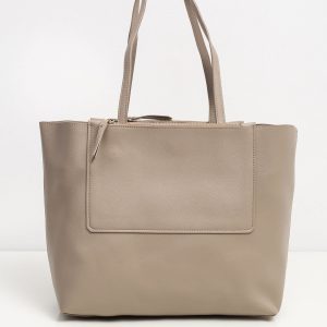 Beige Shopper Ladies Bag