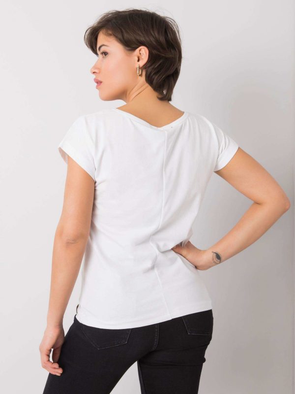 White t-shirt Mavery FOR FITNESS