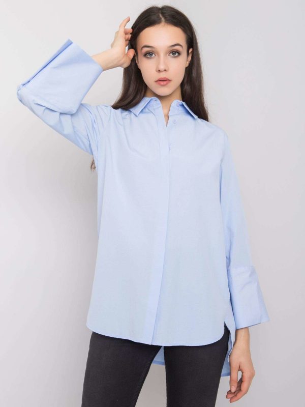 Light blue shirt Jeanna RUE PARIS