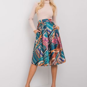 Sea skirt with Maringa prints