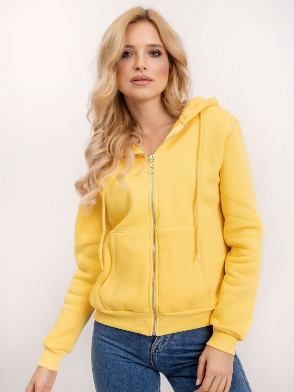 RUE PARIS Yellow Glow Sweatshirt