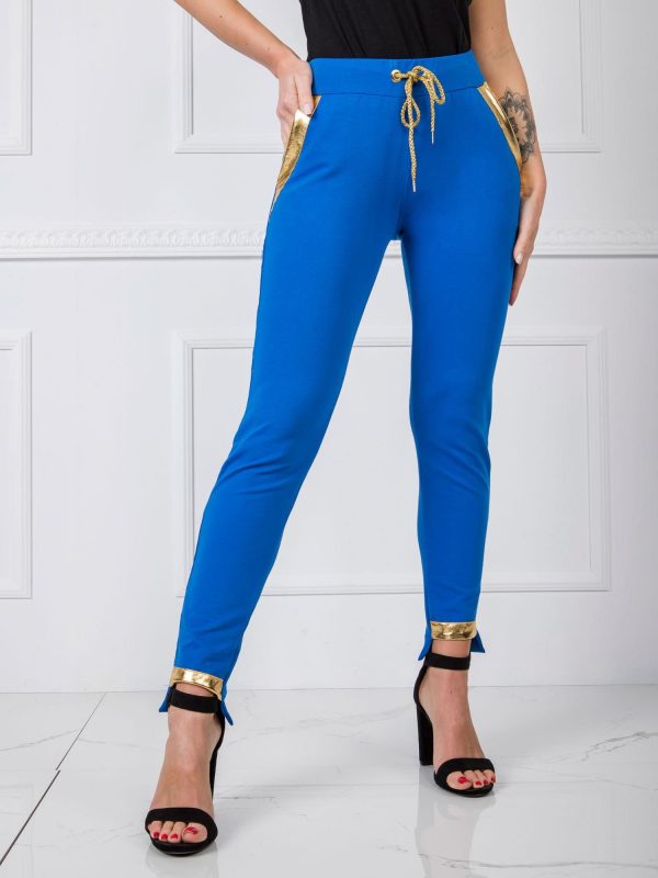 Blue Queen Trousers