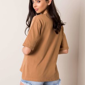 Brown t-shirt Sammie RUE PARIS