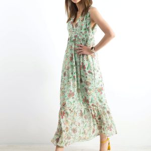 Mint long dress