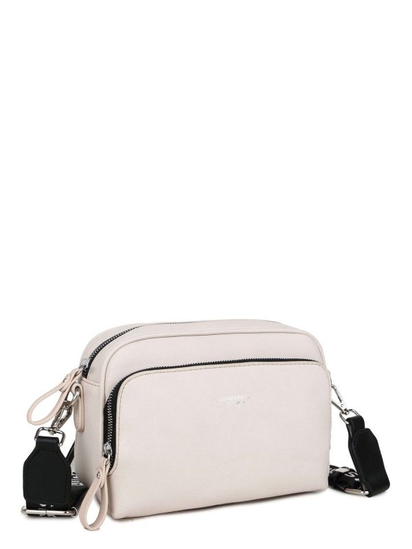 Women's beige bag with pocket LUIGISANTO