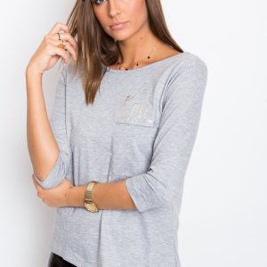 Grey blouse Relax