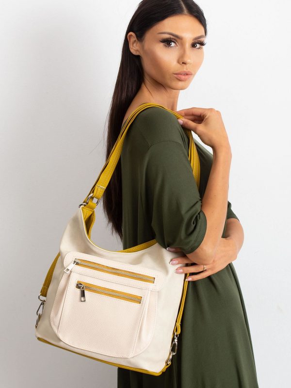 Mustard Beige Shoulder Bag