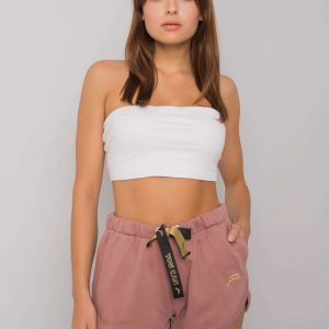 Jadey Light Brown Sports Shorts FOR FITNESS