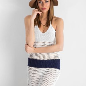 BY O LA LA Knitted dress white