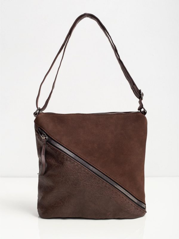 Women's coffee bag with zipper