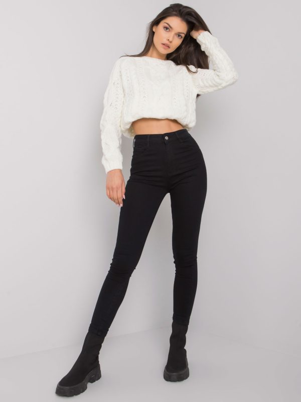 Black Fit High Waist Jeans Marshall