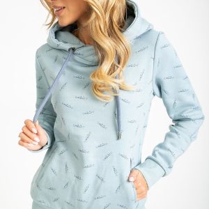 Grey-blue Kitten sweatshirt