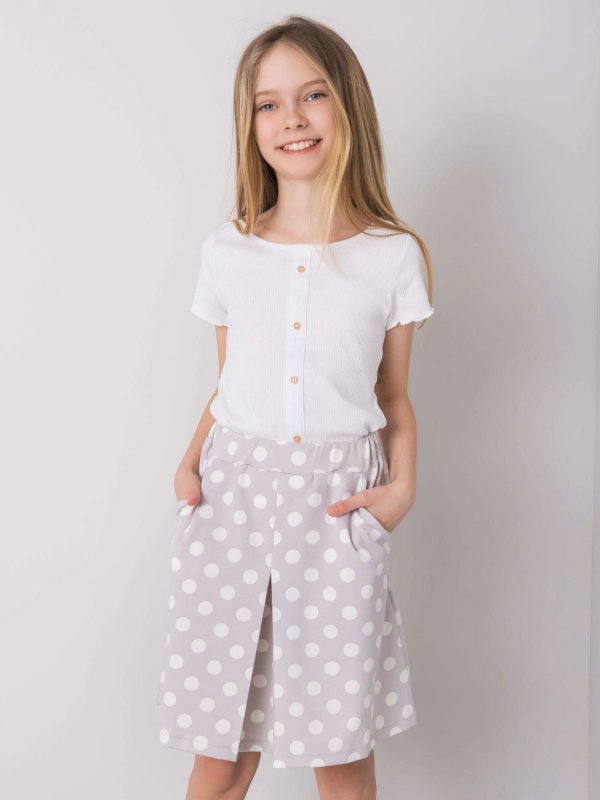 Gray skirt for girl DODO KIDS