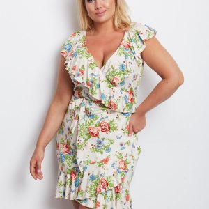 Ecru dress plus size Georgia