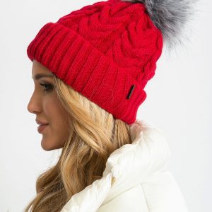 Red Insulated Cap with Tassel