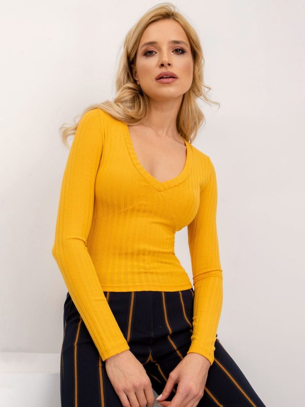 BSL Women's mustard blouse