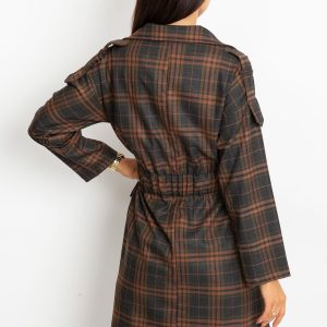 RUE PARIS Brown Liverpool coat