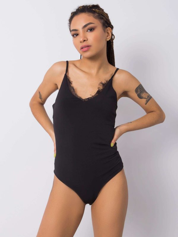 Black Bodysuit Savannah RUE PARIS