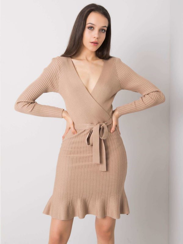 Beige casual dress Carmel