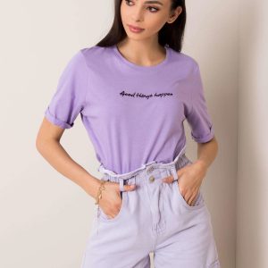 Purple t-shirt Juliet RUE PARIS