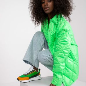 Green quilted jacket for women Callie RUE PARIS