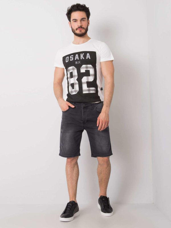 Marco Men's Black Denim Shorts