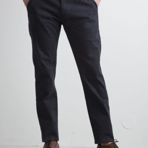 Navy blue trousers regular