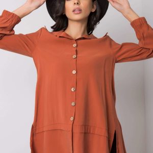 Brown tunic Adelaide RUE PARIS