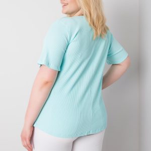 Mint plus size blouse Stella