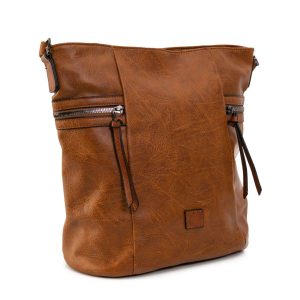 Brown Large Eco Leather Bag