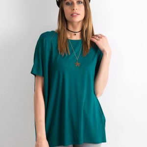 Dark green Oversize blouse