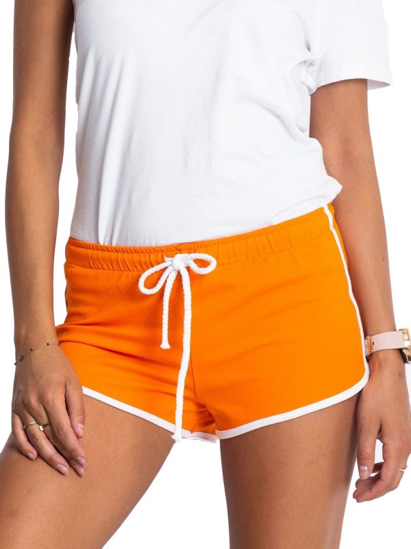 Orange shorts Politeness