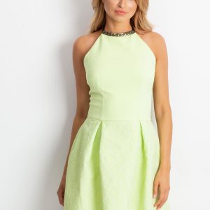 Kim's light green dress