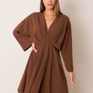 Zayna Brown Dress