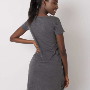 Women's Graphite Cotton Nightgown