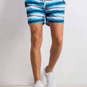 Blue Men's Shorts Running