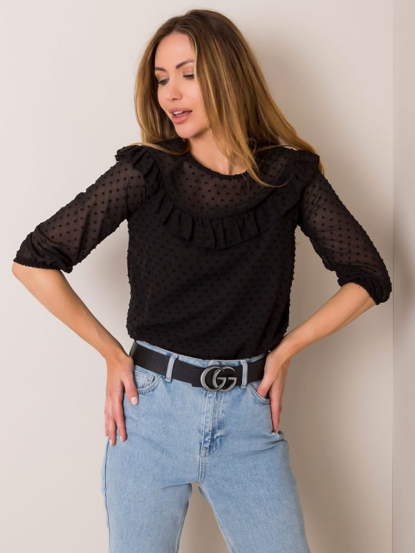 Black blouse Kemmy RUE PARIS