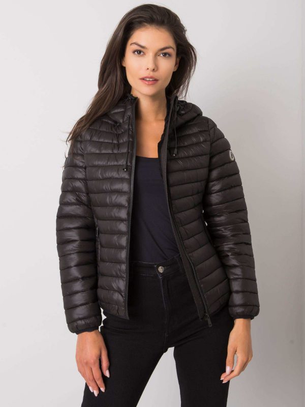 Ysaline Black Quilted Transition Jacket